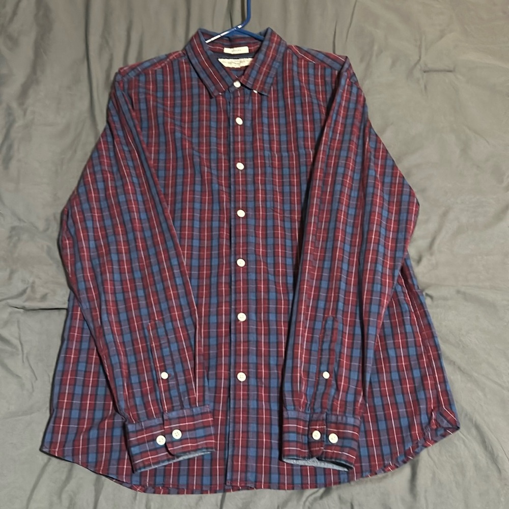 Large Hawker Rye button up shirt